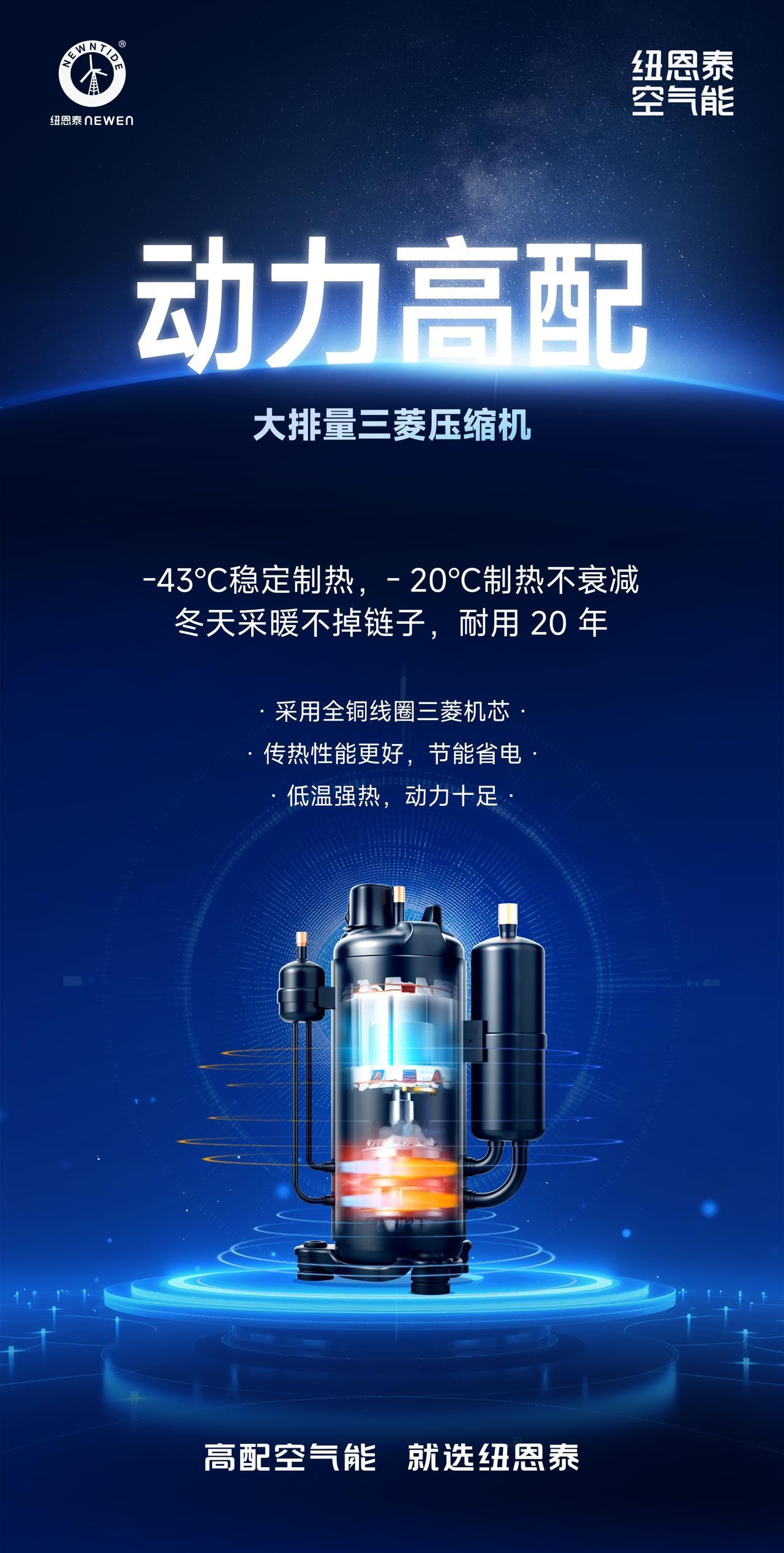 空气能寿命看什么？这3个配件最值钱，也最保值
 
一台空气能用10年还是20年，