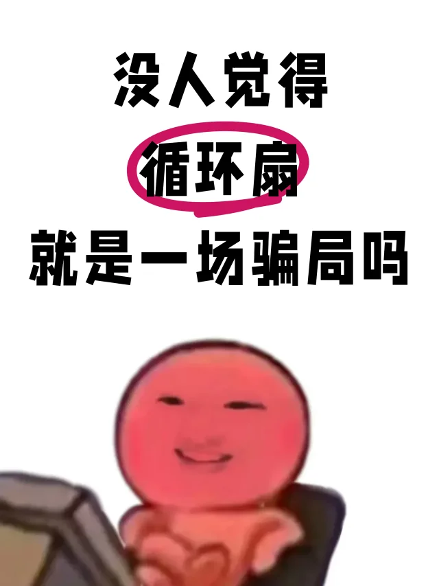 没人怀疑吗？便宜的空气循环扇靠谱吗？