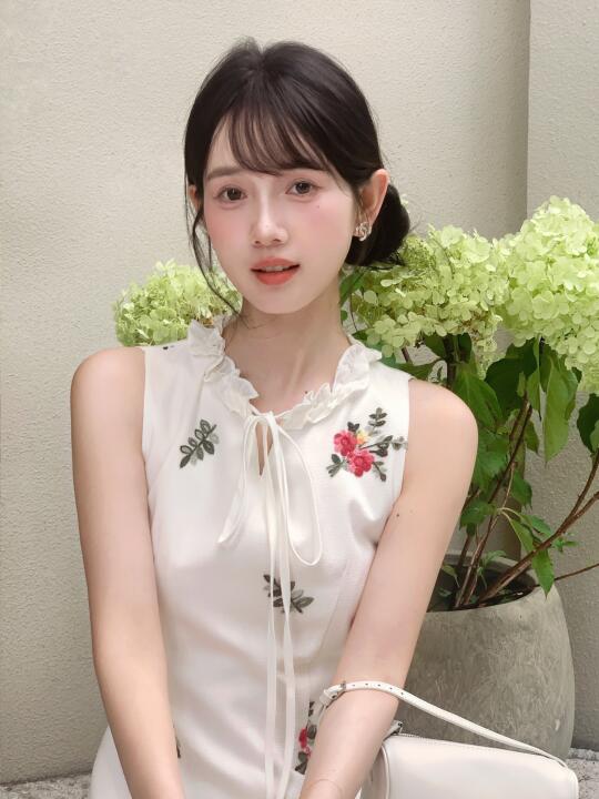 尝试了一个很满意的斜刘海！