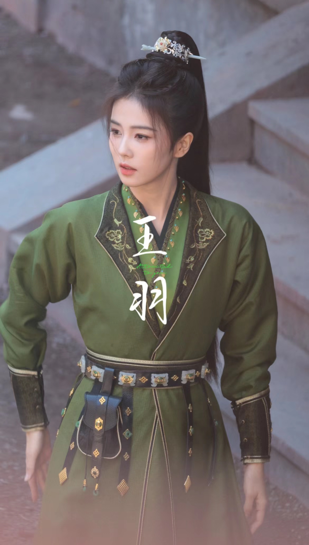 濯濯白鹿，如松如竹 