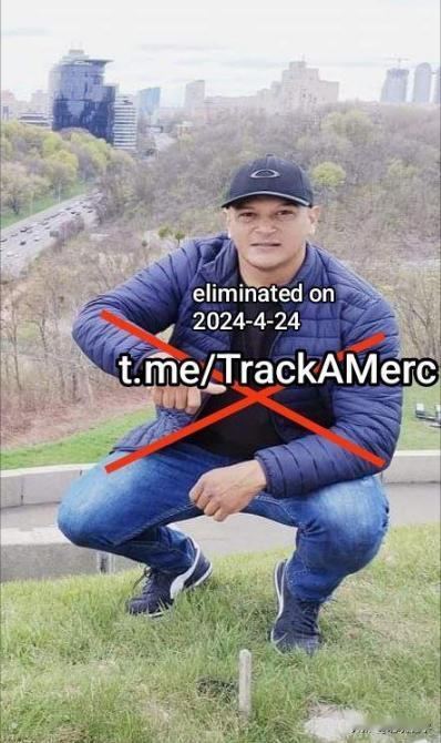 4月27日，乌克兰方面确认了，效忠乌克兰武装部队的，哥伦比亚雇佣兵路易斯·爱德华