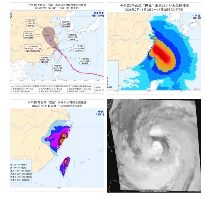 台风巴威又睁眼了昨天刷到一个视频，说我们山西，没有台风、没有龙卷风、没有地震、没