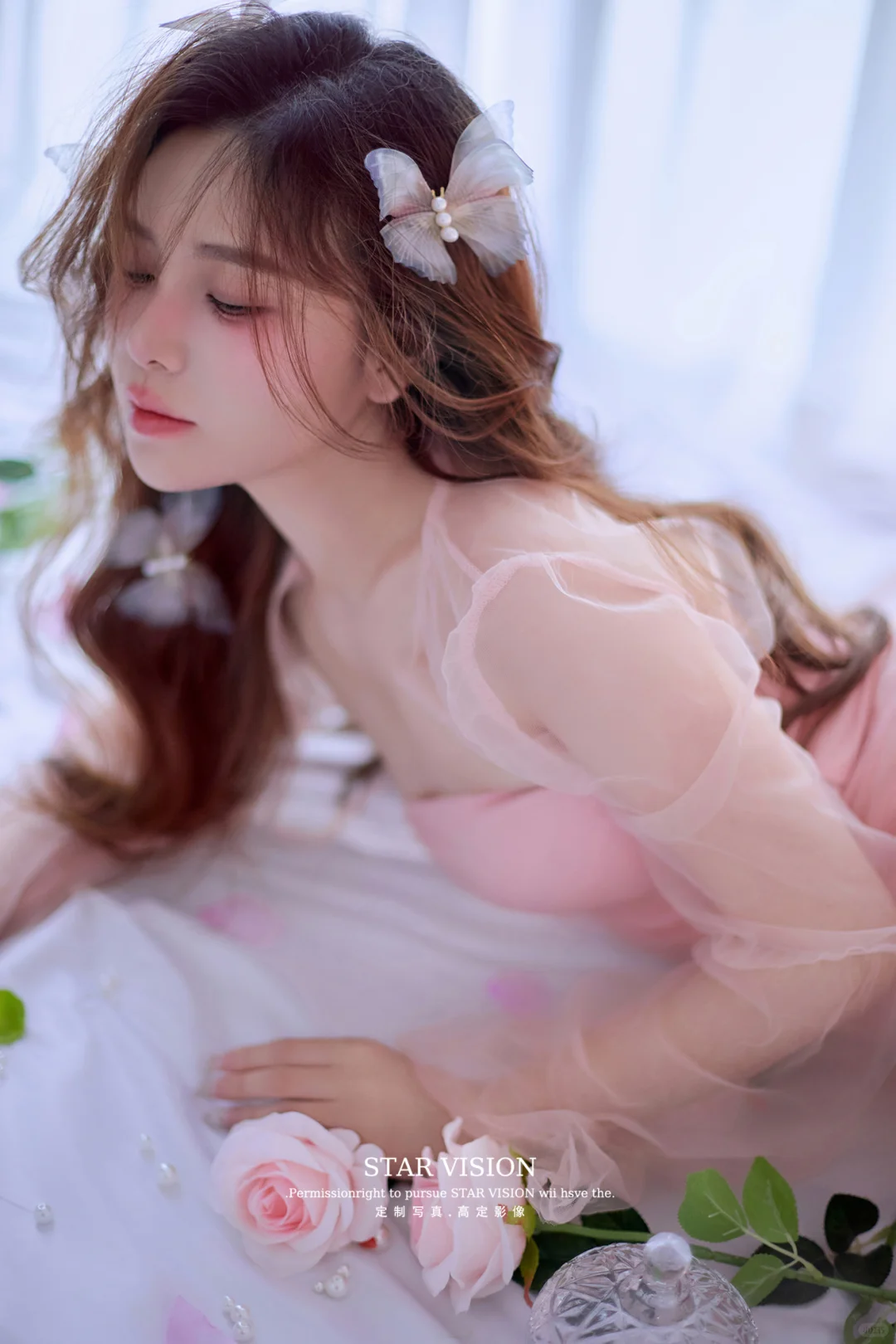 甜美减龄花与少女氛围感法式浪漫🌸广州写真