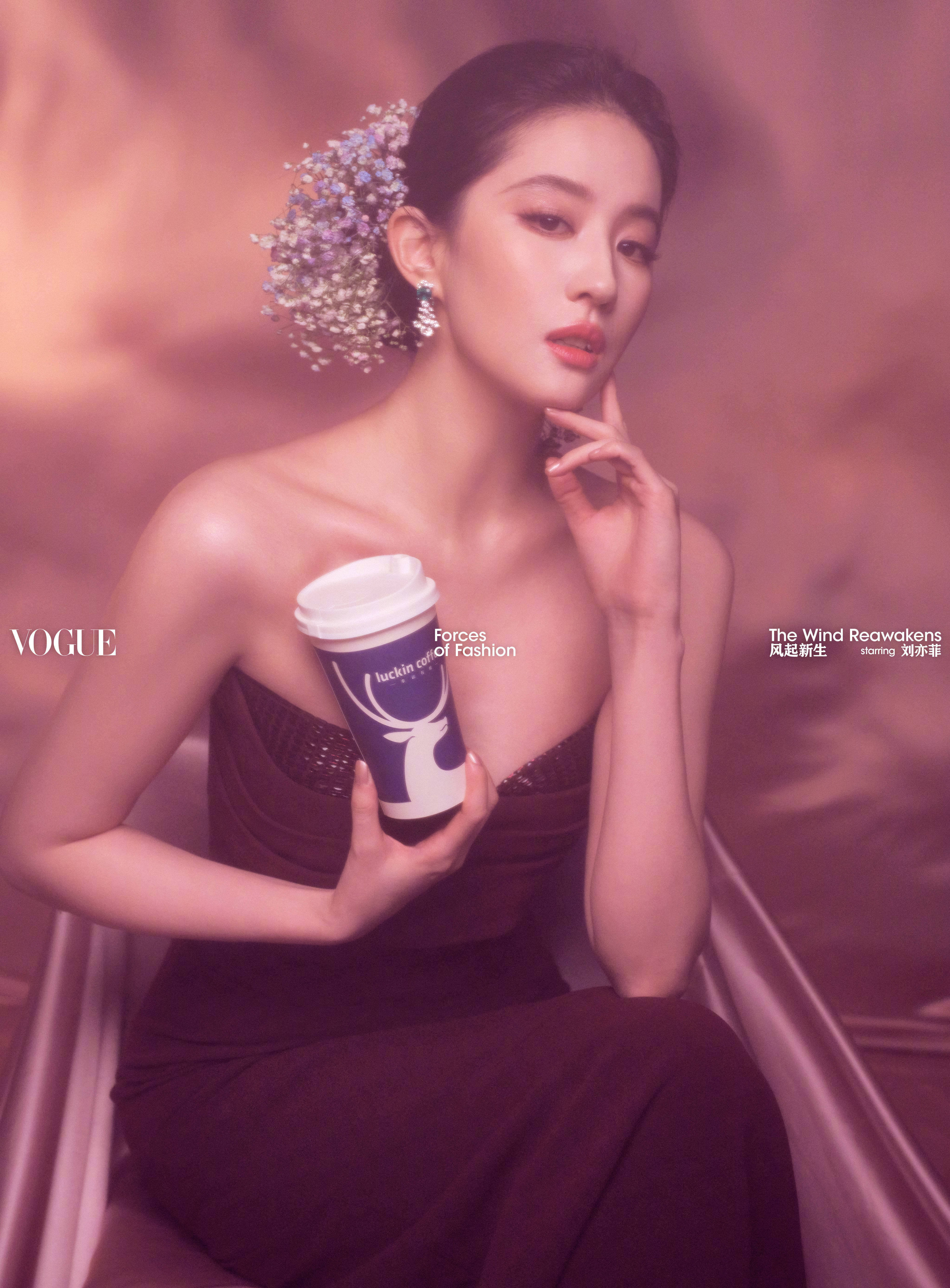 VOGUE群星风的形态创意大片风起之地，「百花齐放」主题大片VOGUE盛典百花齐
