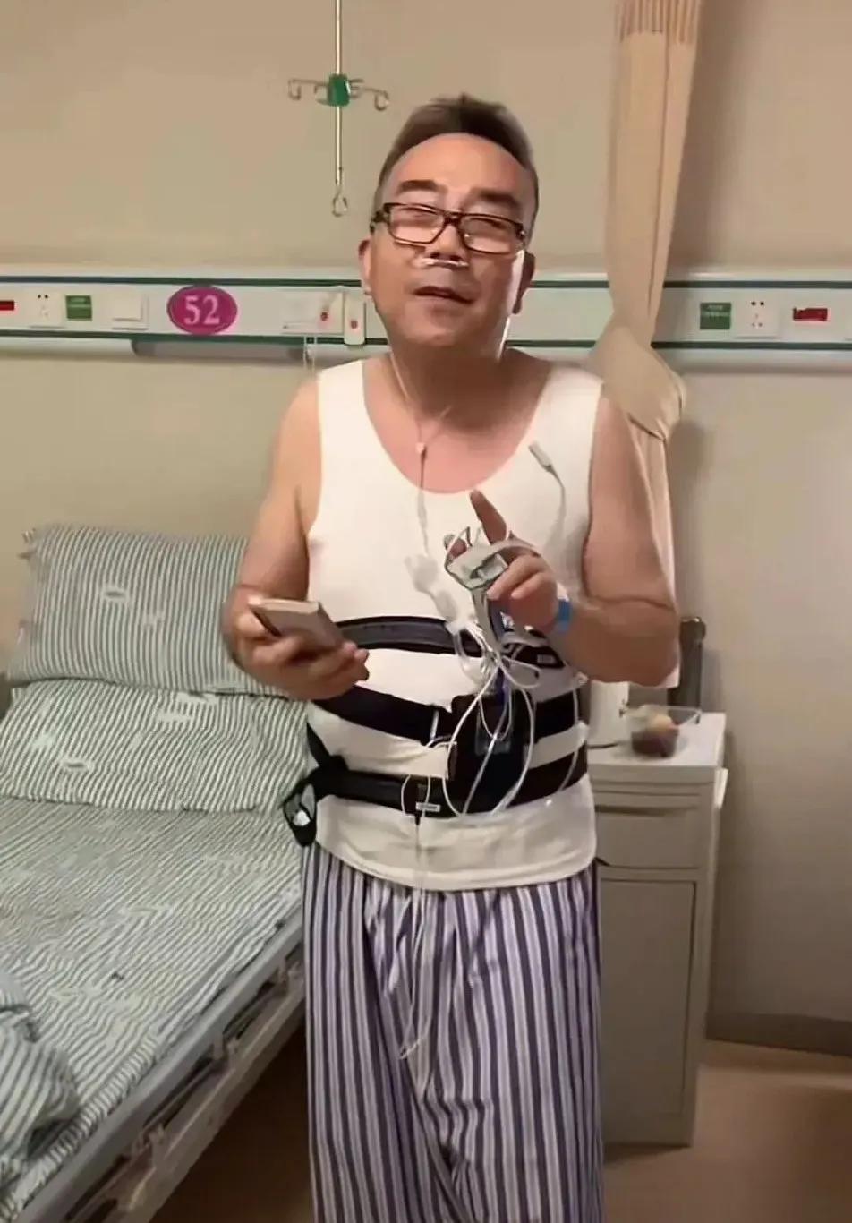 艾玛，杨议这身体也太差了吧。杨少华这么长寿，看着可健康了。他咋没遗传着呢？
他说