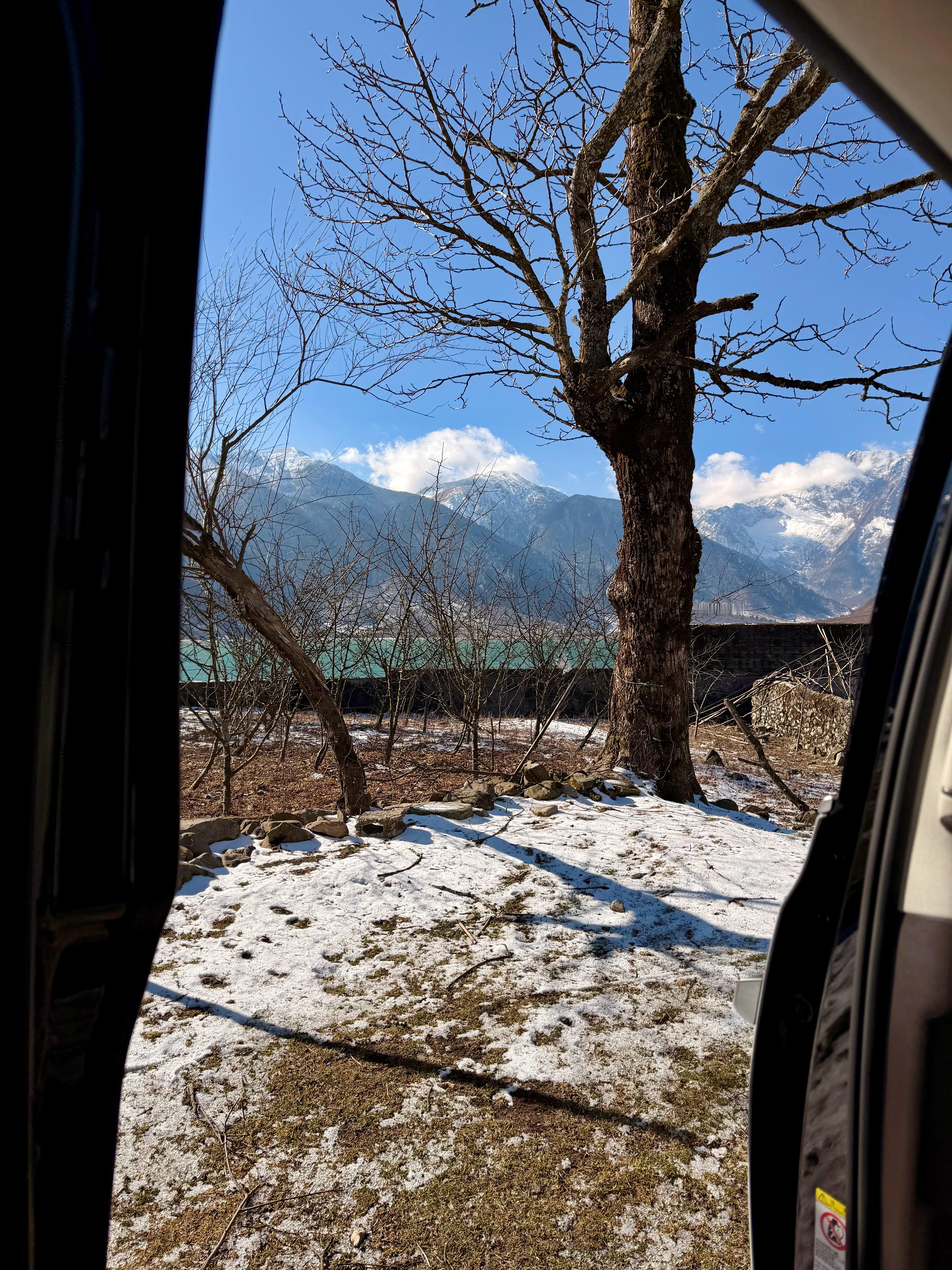 2026在冶勒湖一起看的第一场雪 希望今年快乐加倍 凉山·冶勒湖