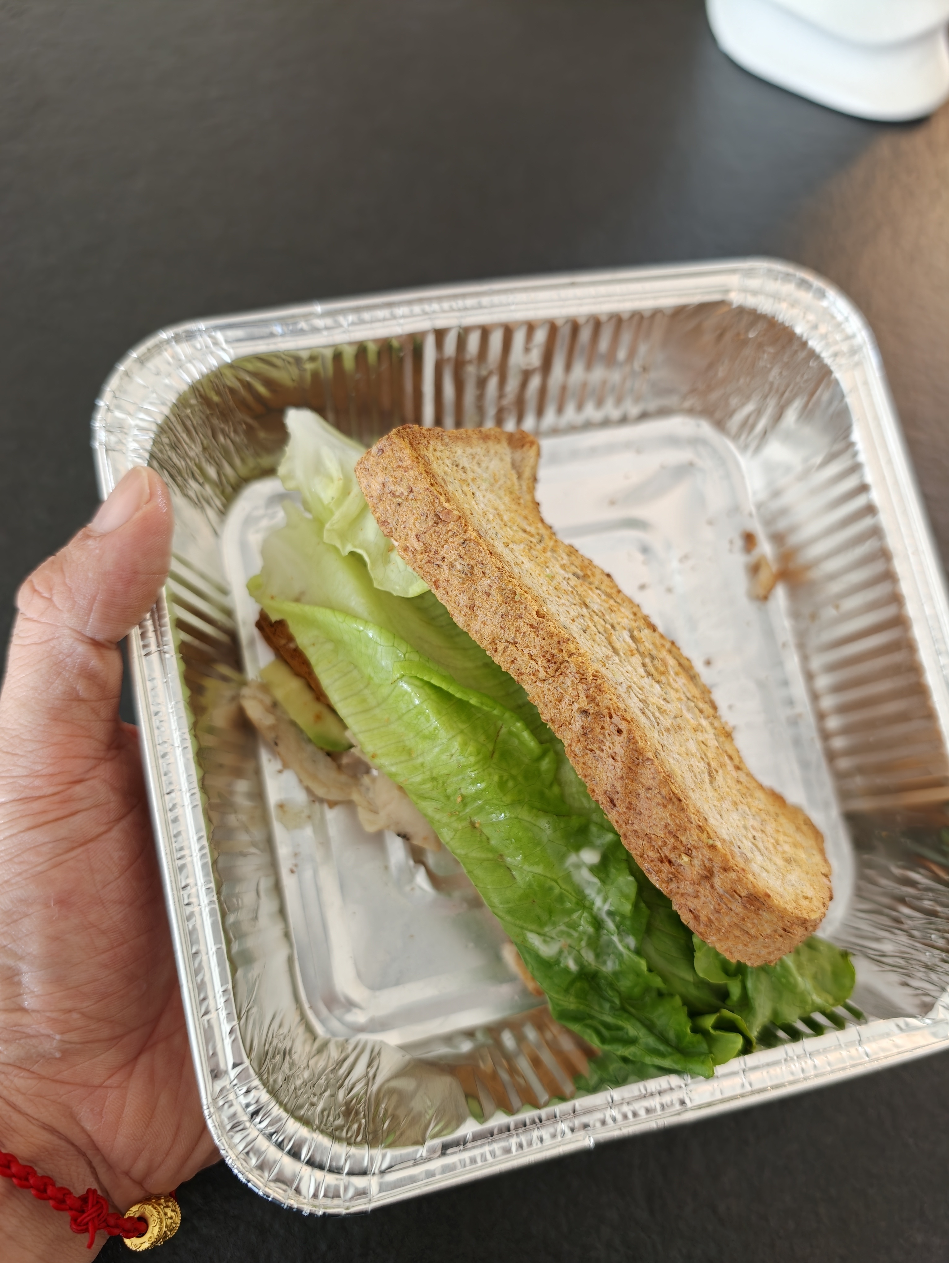 健康自制三明治 