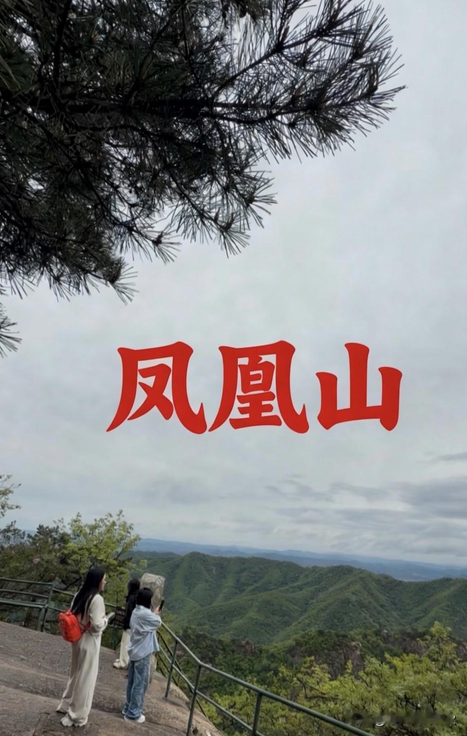 《凤凰山》
登高望远天地宽
凤凰台上从容看
层峦叠嶂千峰翠
一眼尽揽景壮观
徒步