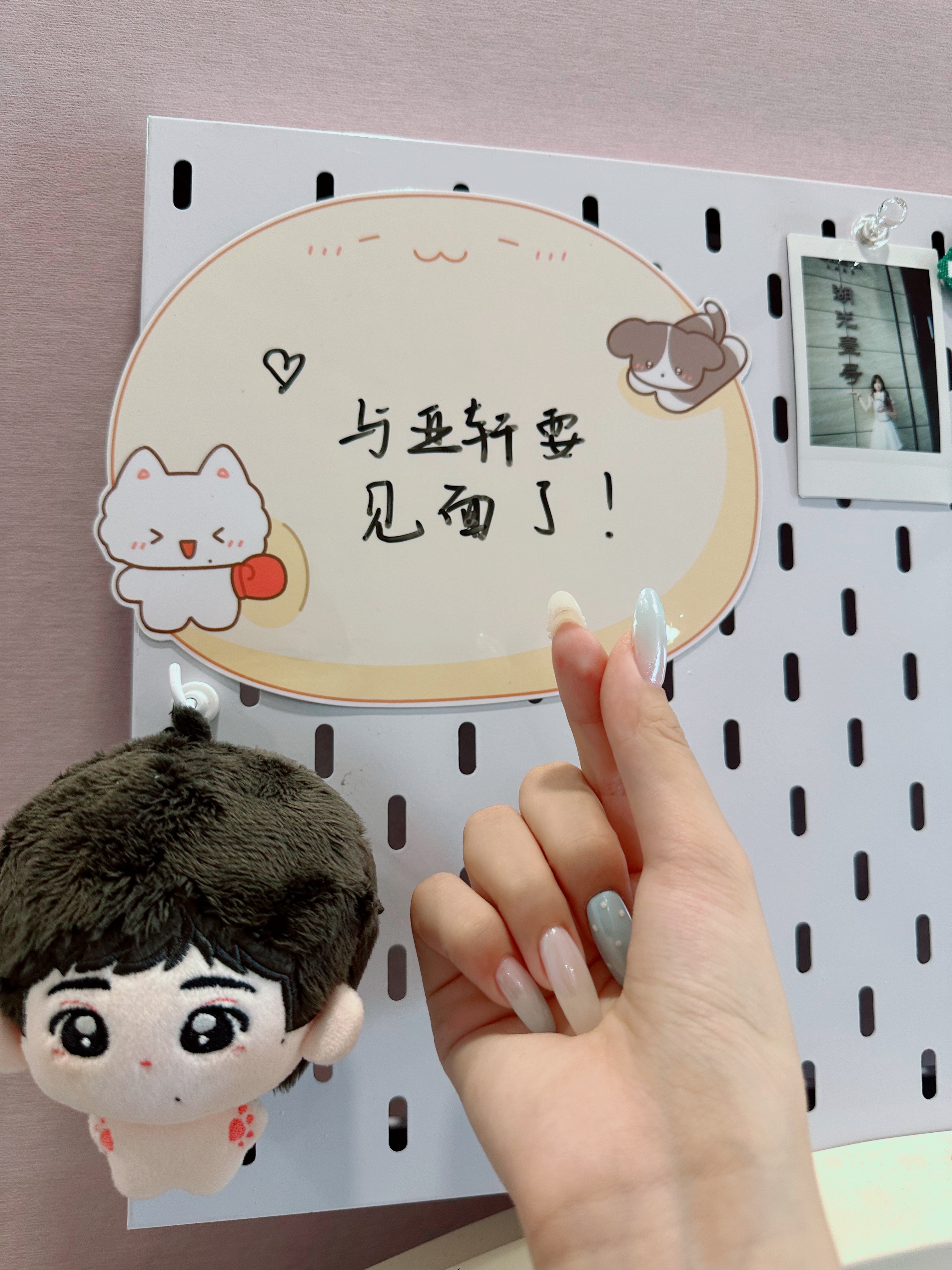 轩后的这个放在洞洞板上很神 