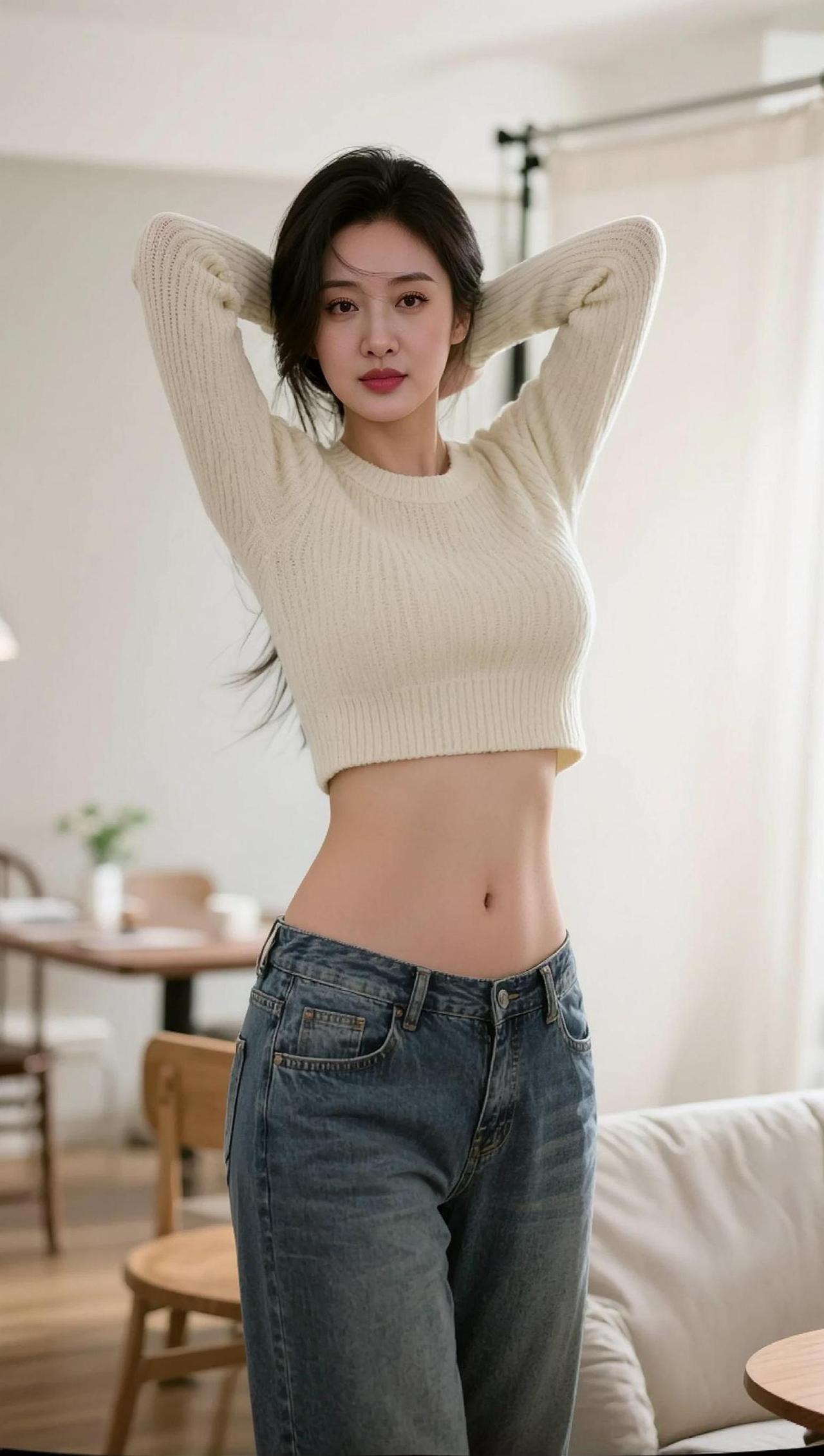 AI简约居家照 随变ai随便玩 爱拍照爱生活 不止一面 对视8秒爱上我