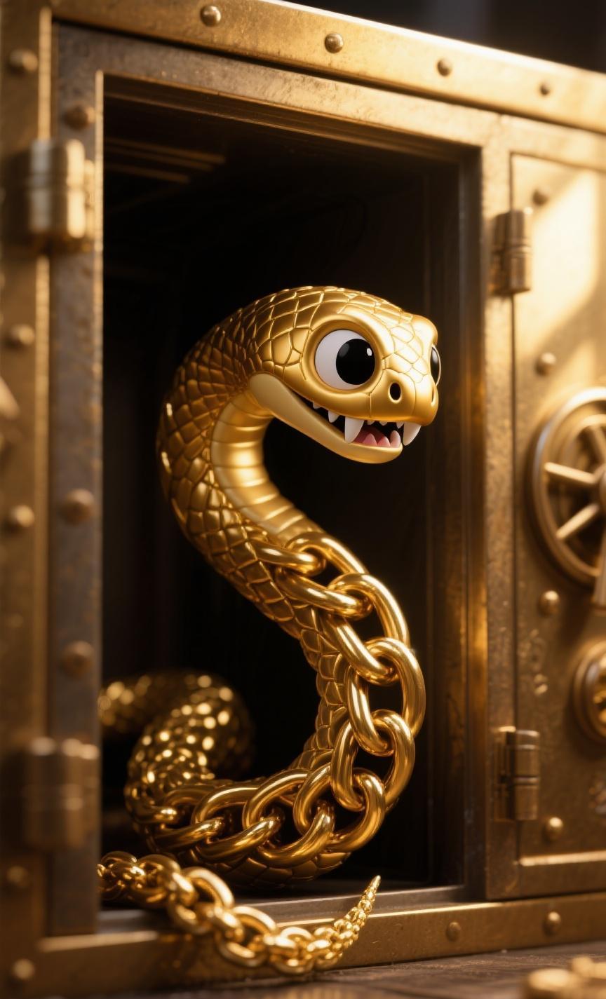 蛇不动，不是怕，是在听风。
二十多分钟不眨眼，不是愣住，是把整个世界都扫描了一遍