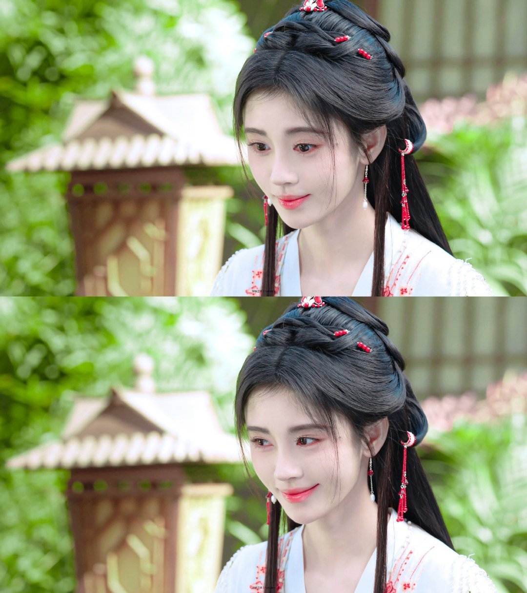 鞠婧祎 jjy鞠婧祎姜黎菲 玫瑰的气场强不强当然不会问绿叶她敢长出来就意味着你不
