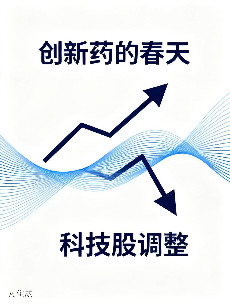 科技股大调整开始，谁能顶上去，唯创新药也。
     牛市一年多，还有哪个板块没