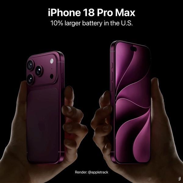 曝iPhone18ProMax独占可变光圈iPhone 18 Pro系列最新爆料