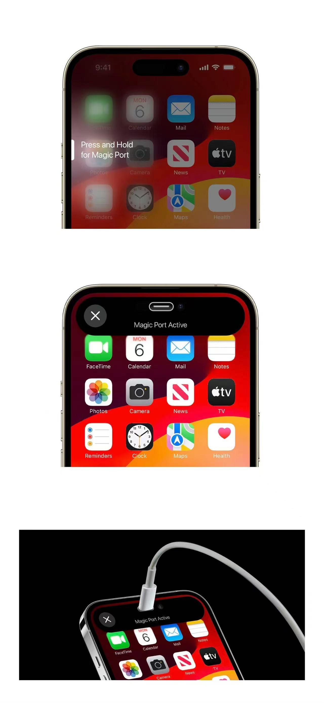 网传iPhone 15系列新充电方式，不仅用上了Type-C接口，而且还能通过「