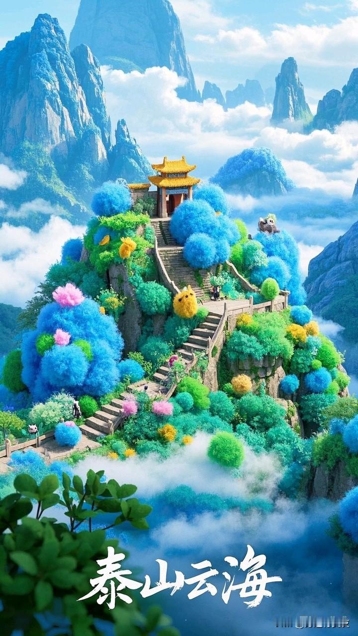 泰山云海，真的是人间一绝！雨后的泰山，群峰在云雾间若隐若现，宛如仙境。站在泰山之