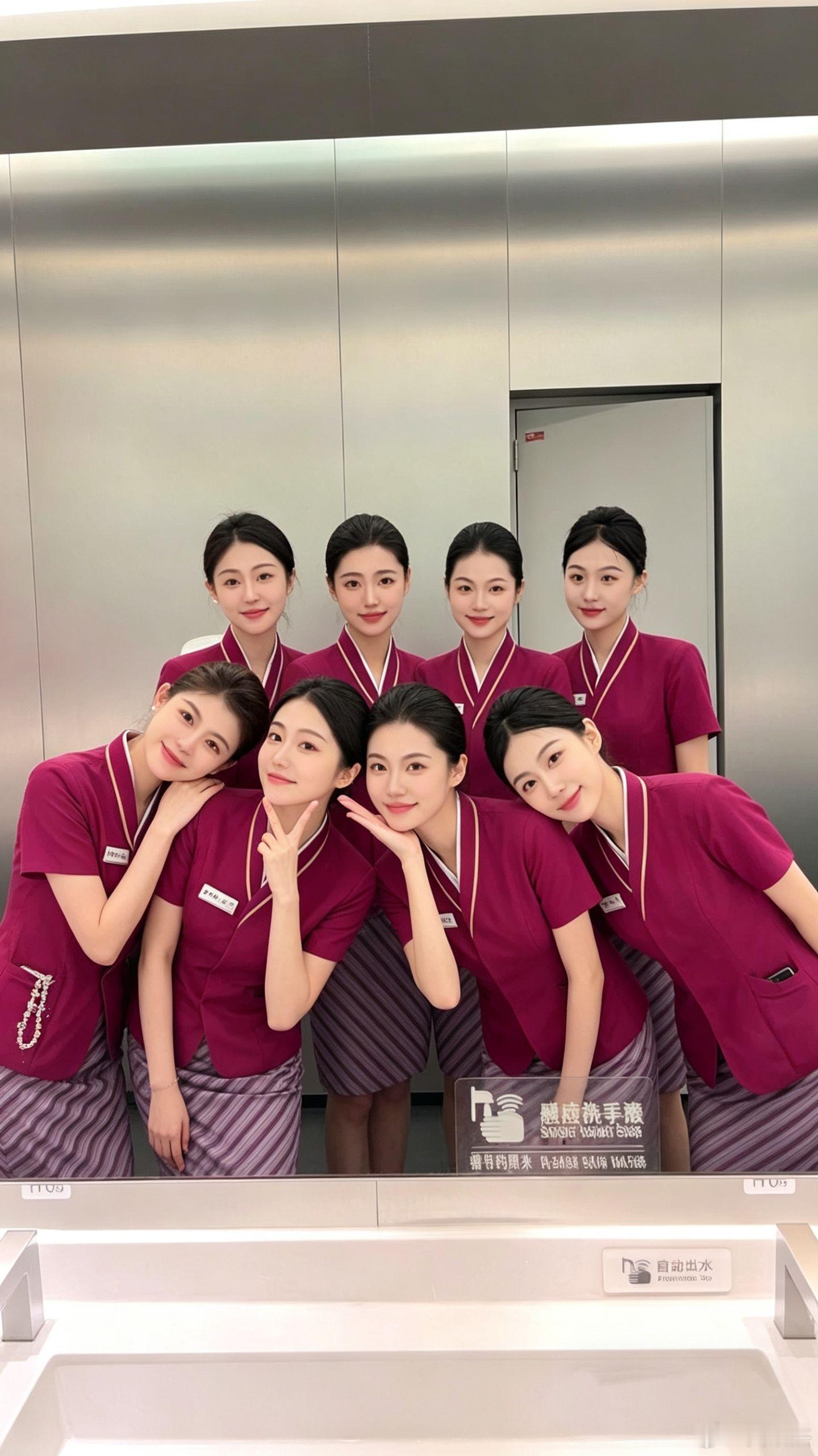 这八位新人空姐你们觉得谁最美？ 