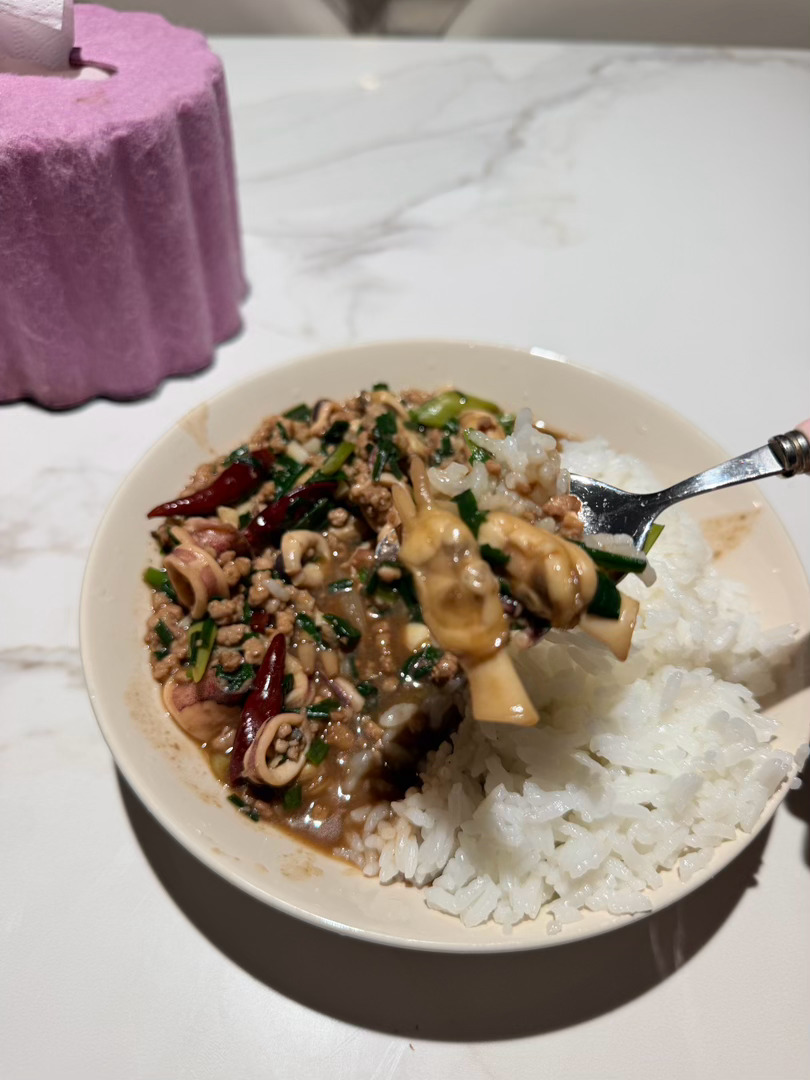 晚好 今天吃痞老板拌饭[吹风车] ​​​