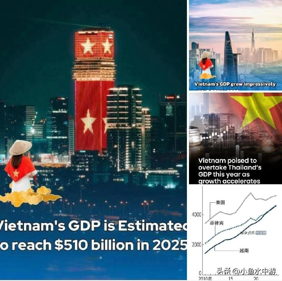 《越南GDP：2025年增长迅猛，2026年将超越泰国》

图1和图2显示：预计