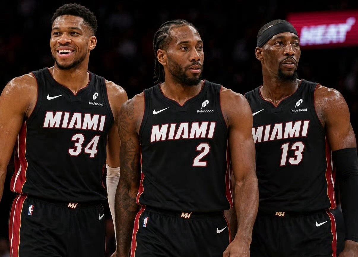 这个阵容能成，做梦都能笑醒。热火到底需要付出多大代价。nba总决赛迈阿密热火