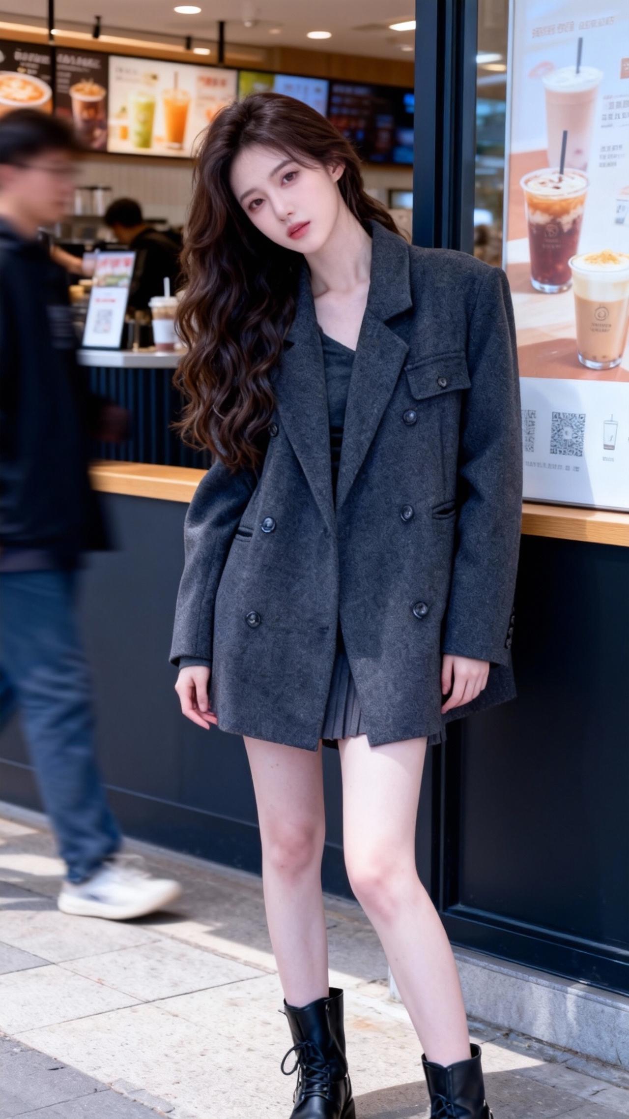 超级显瘦的外套通勤搭配 今天穿什么 复古风 显瘦穿搭