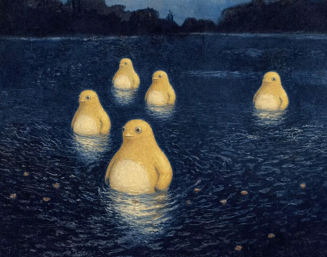 8984《河上的奶龙》是对挪威著名画家弗里茨·索洛（Frits Thaulow）