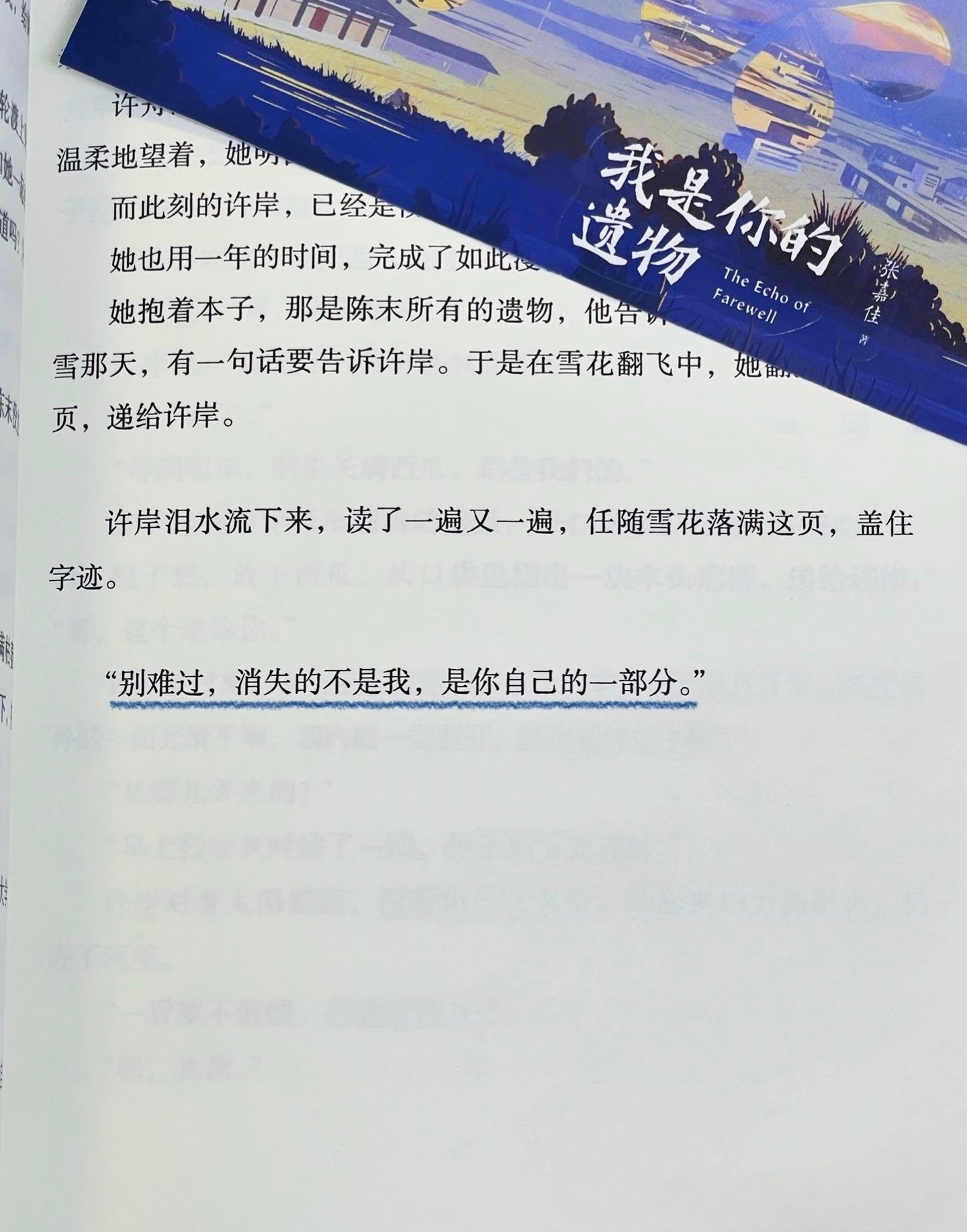 书名：《我是你的遗物》作者：张嘉佳《我是你的遗物》是张嘉佳写的长篇小说，故事发生