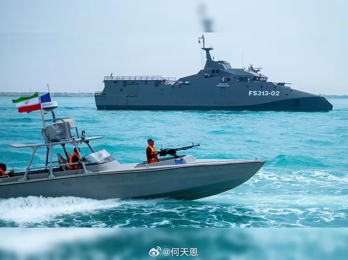 马可·卢比奥表示：“如今，伊朗已经没有海军了。根本不存在什么伊朗海军。”➠意思是