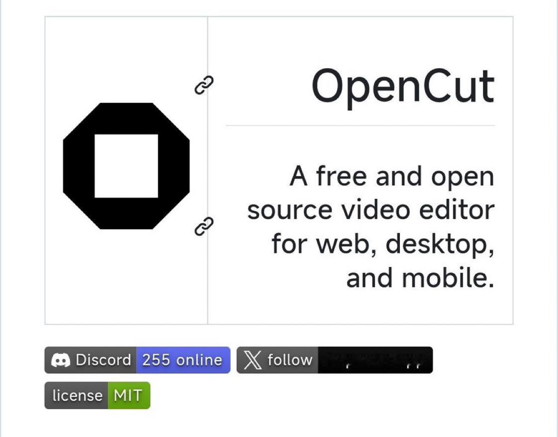 剪视频的兄弟们有福了
github上刷到一个AI神器54.3k star，Ope