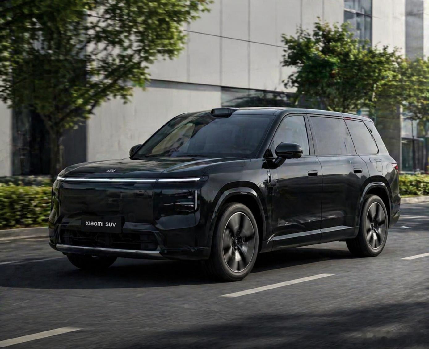 用AI做了一组小米昆仑（小米YU9）的假想图，你们觉得如何？小米汽车