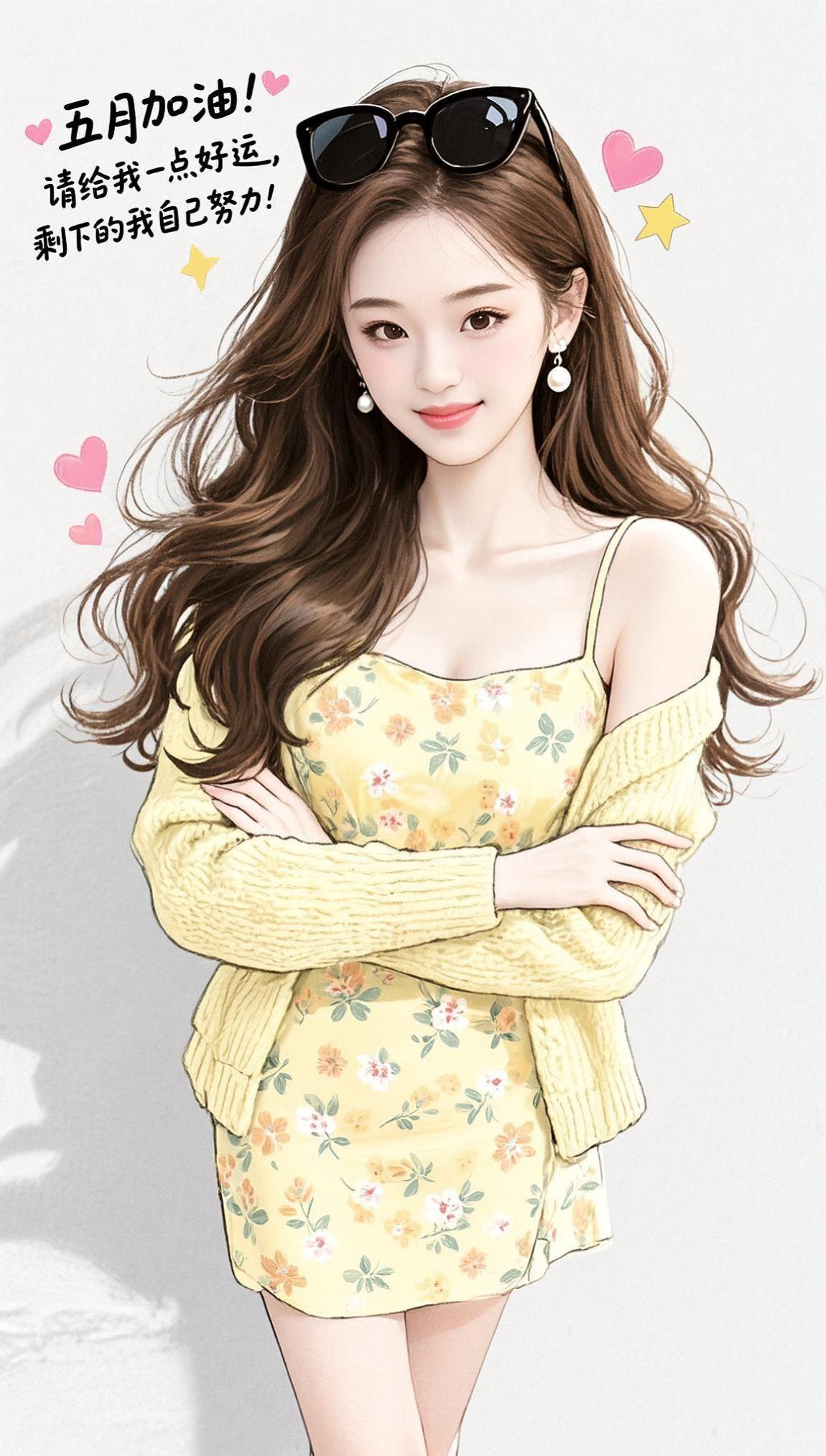这衣服的花色，简直是“花仙子”本仙了！穿上它，我就是整条街最靓的“花蝴蝶”。别人