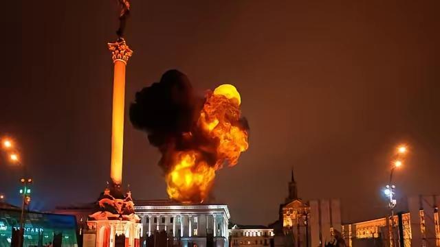 基辅虽屡遭俄军轰炸，硝烟未散，却意外收获了一份“硬核战利品”。

俄军高调宣传的