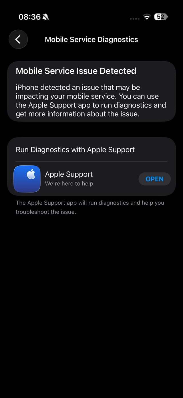 【首例 C1X 5G 调制解调器故障案例在网上被曝光，一位 iPhone Air