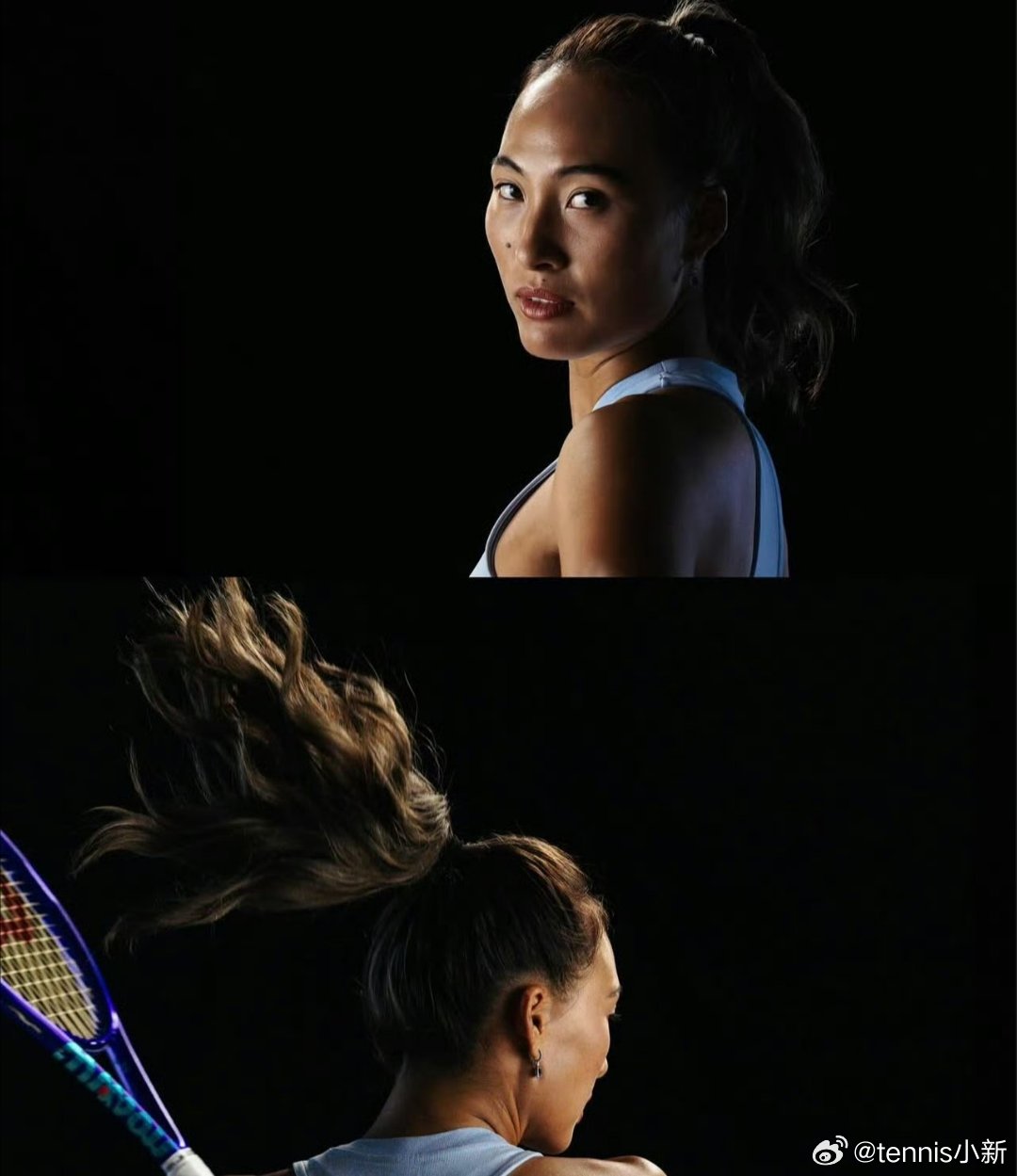 🇨🇳郑钦文拍摄2026赛季WTA宣传照！网球talking大会