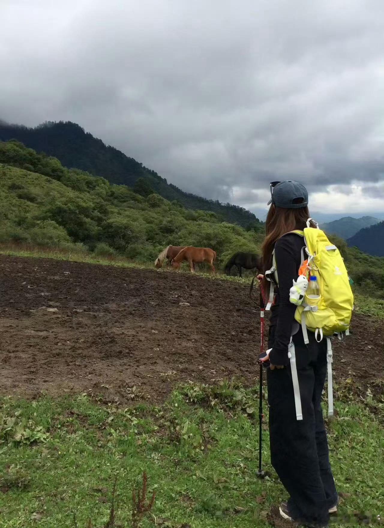 徒步plog｜大板召往返距离: 15km最高海拔：4200m 最低海拔：1950