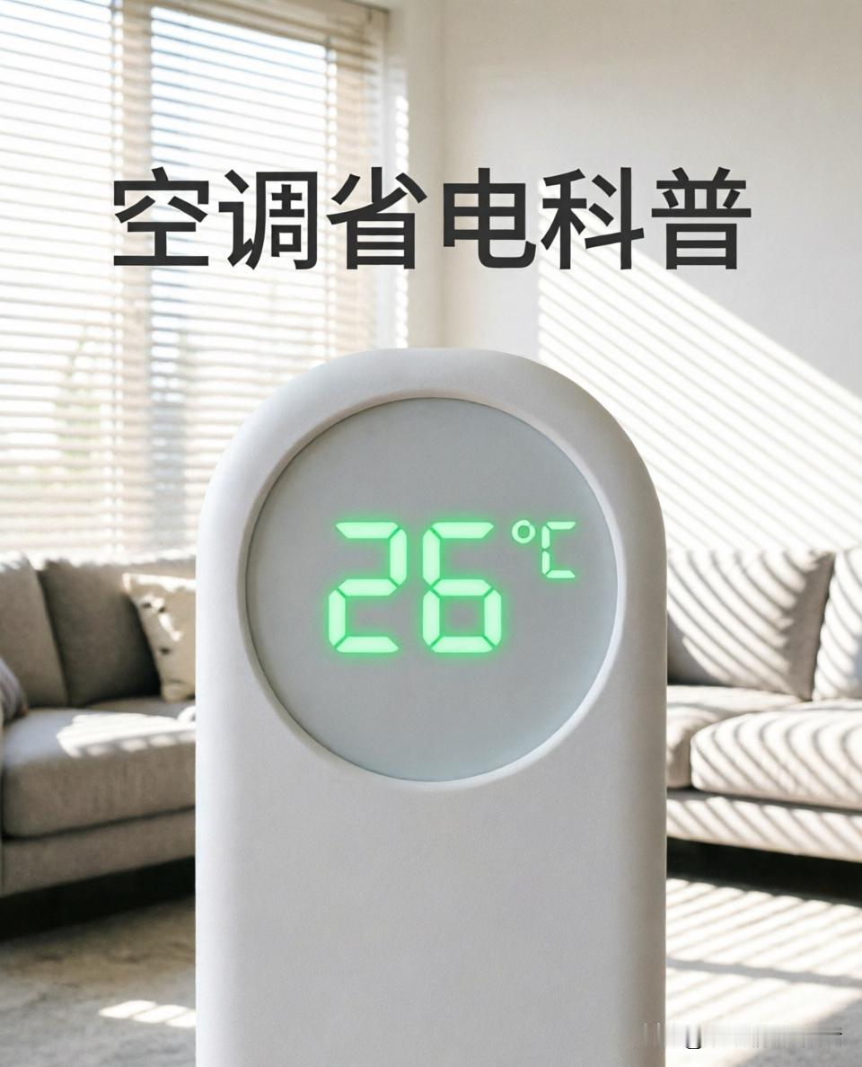 空调开26℃最省电？别傻了，你可能每个月都在白白扔钱！

一到夏天，很多人一摸到