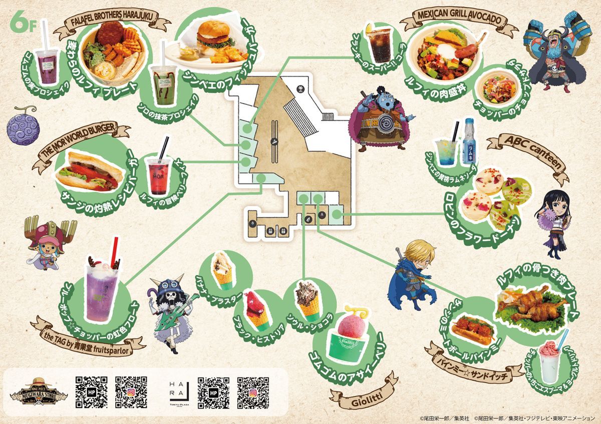 海贼王周边 为纪念草帽商店14周年，日本草帽商店原宿分店【ONE PIECE M
