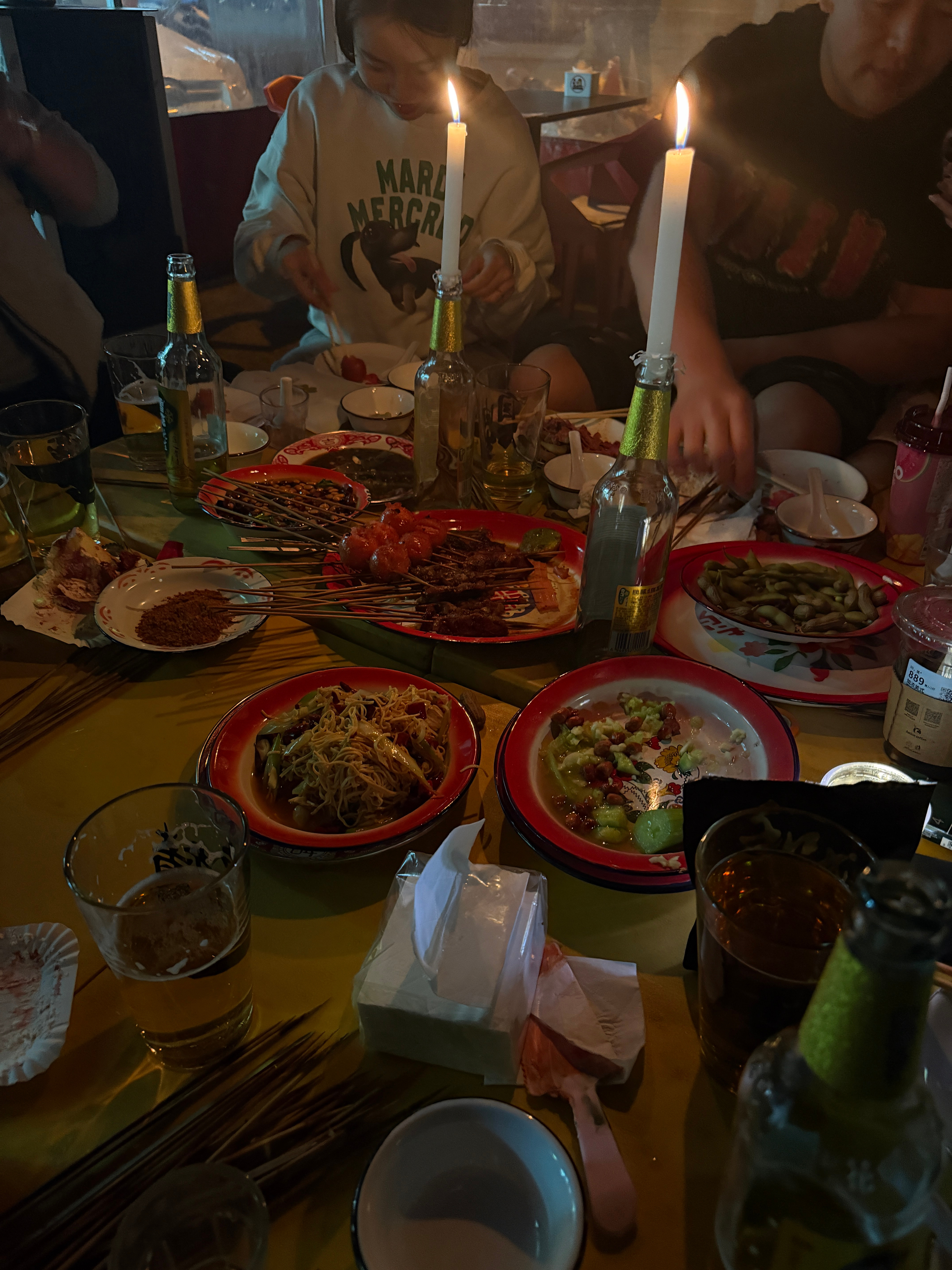 烛光烧烤东北烧烤真绝了 