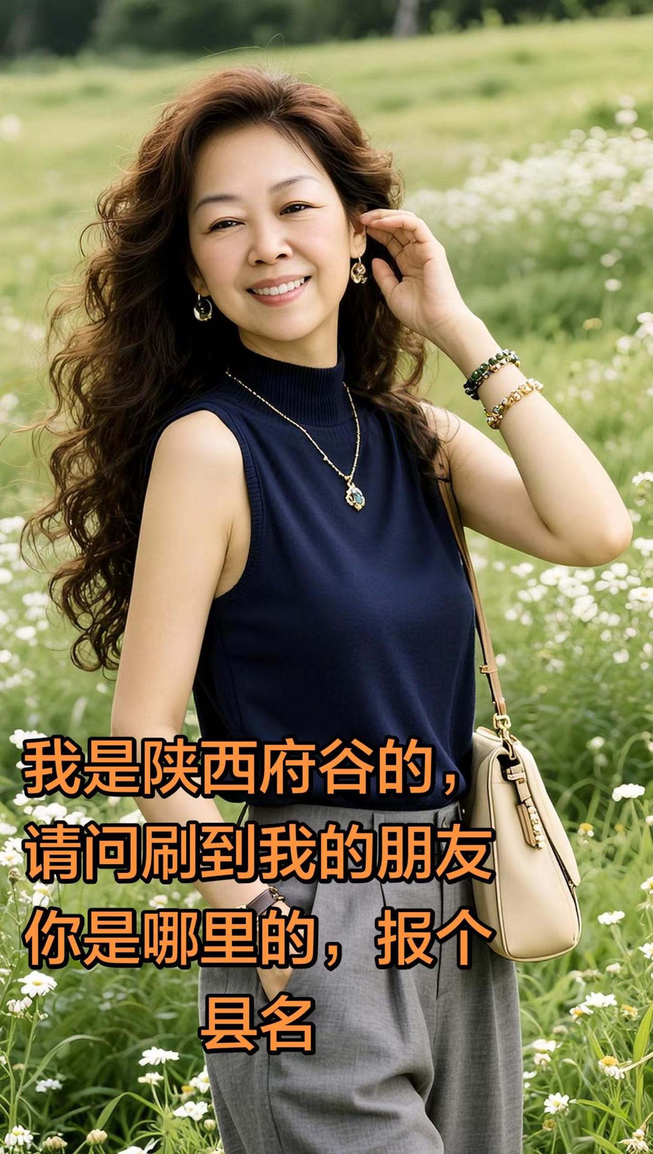 寻找有缘人。AI田园氛围感写真