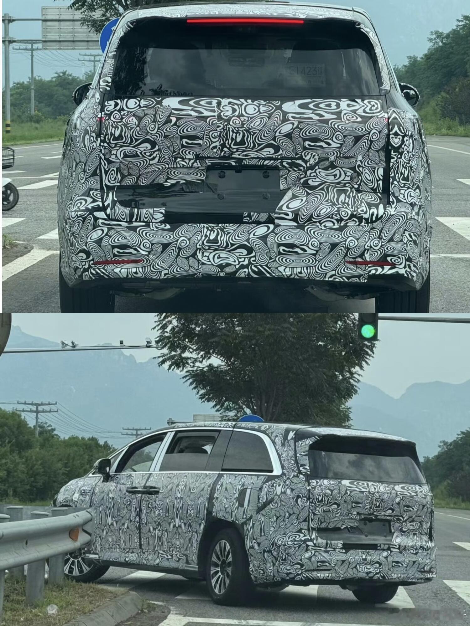 享界的MPV也快宣了，后轮转向