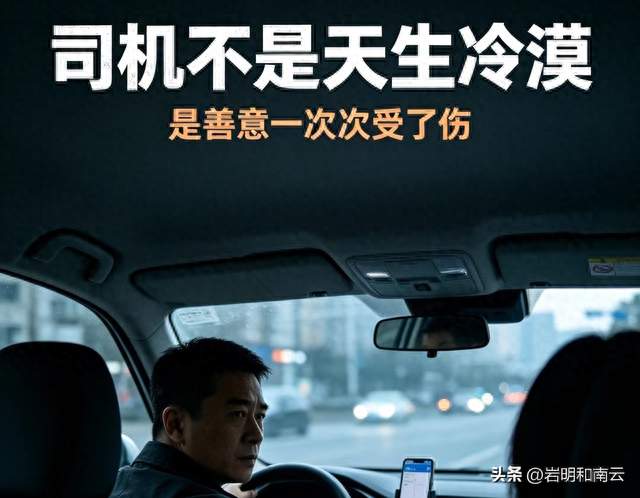 为什么不少网约车司机，都变得沉默和冷漠