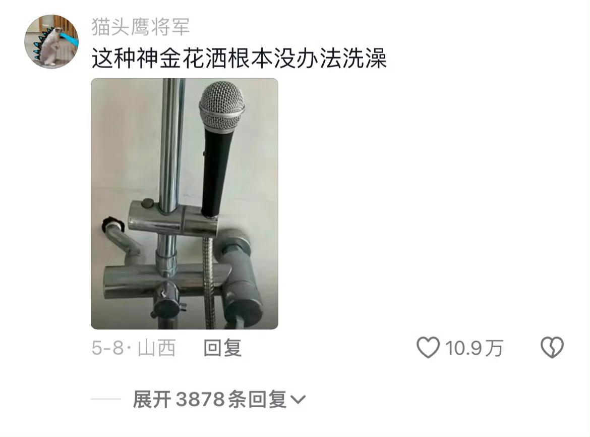 #建议不要太将就你的花洒#哈哈哈哈哈哈神金#镜头下的笑容# ​​​