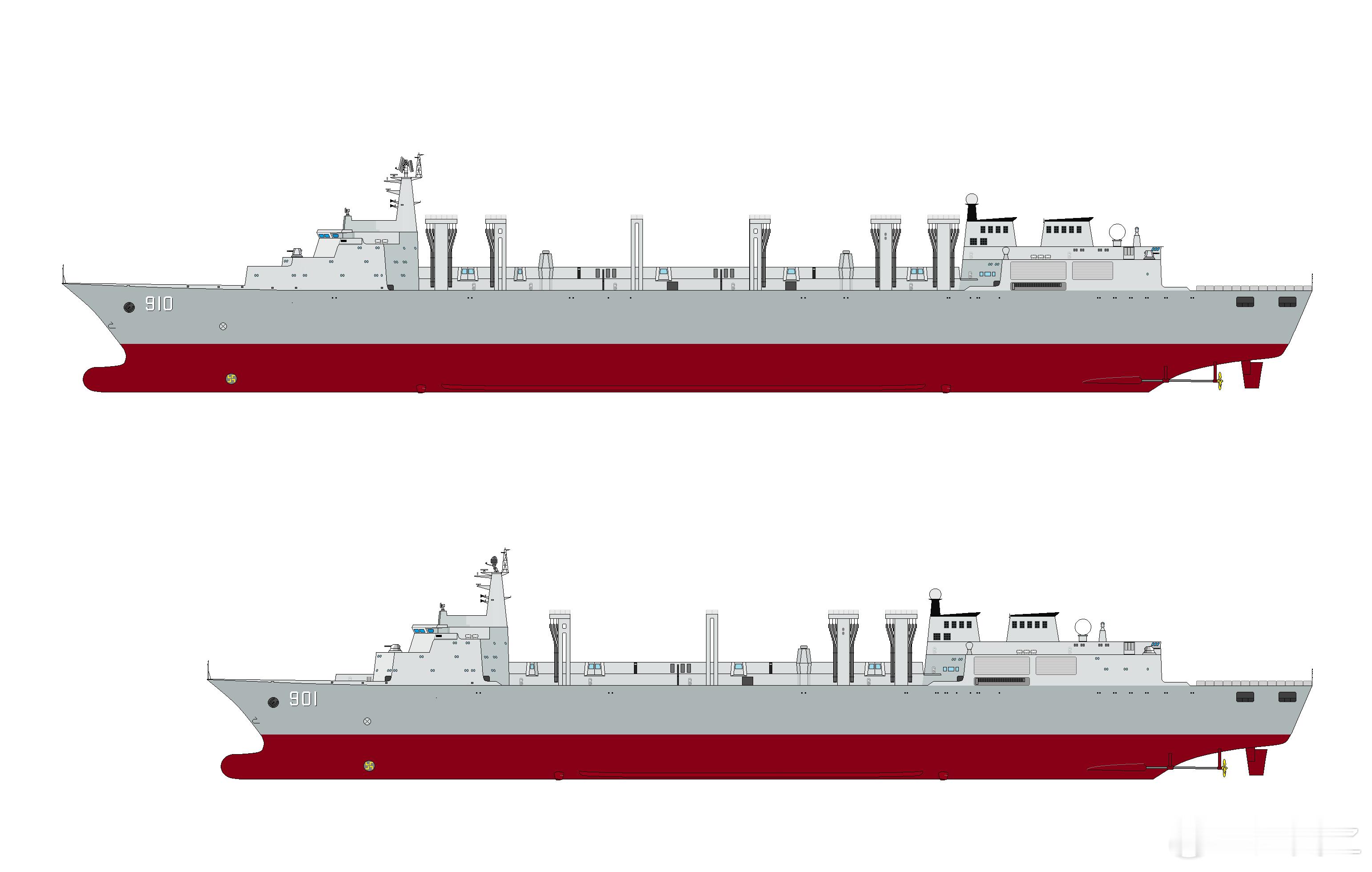 福建舰超级奶妈猜想（基于卫星图现状，参照901） 