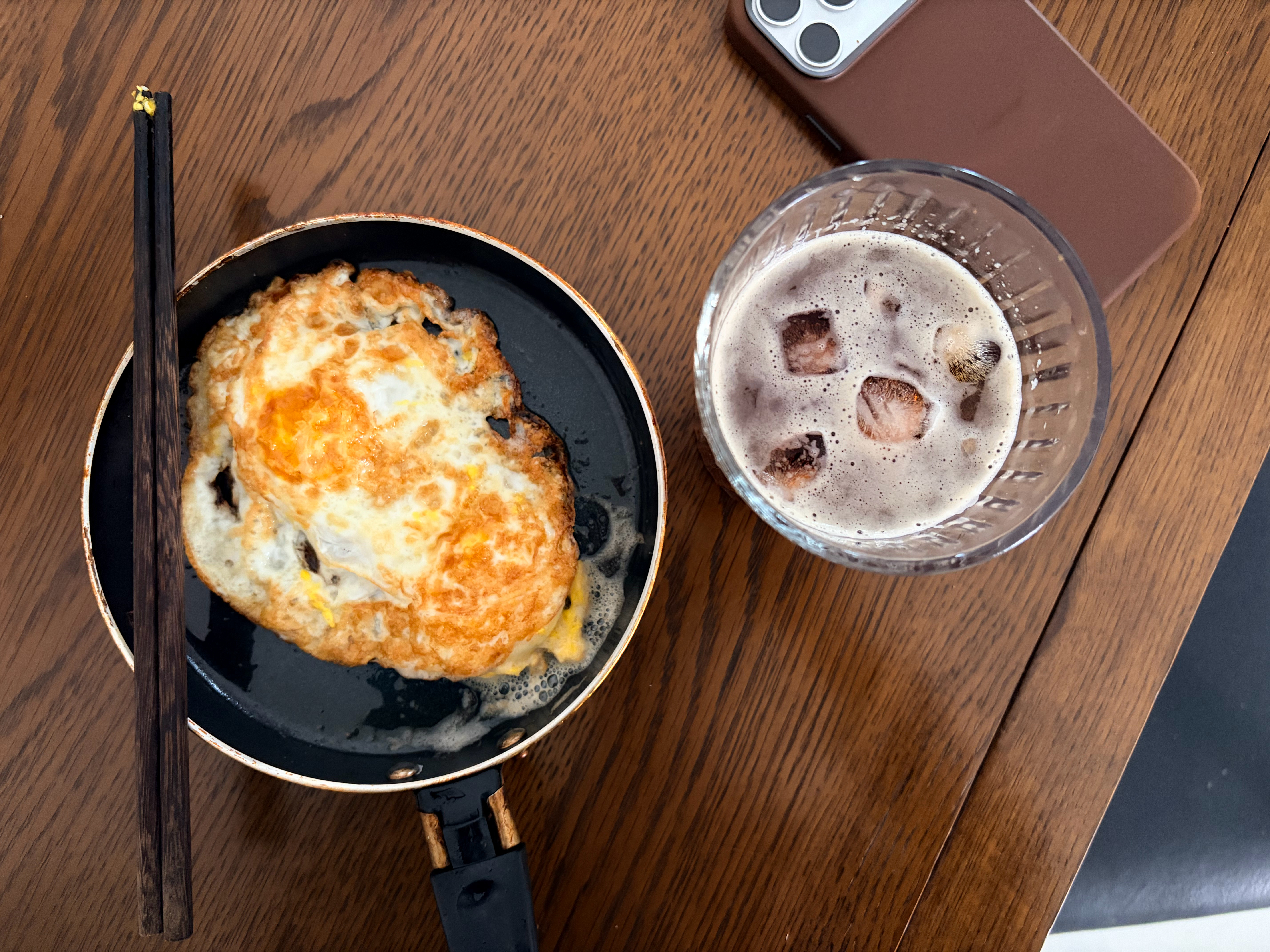 今天的🍳🧊☕️ 