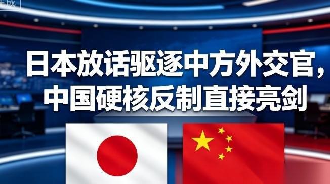 日本这次的通告来得猝不及防，没有太多铺垫就直接亮出“驱逐外交官”的筹码，要知道，