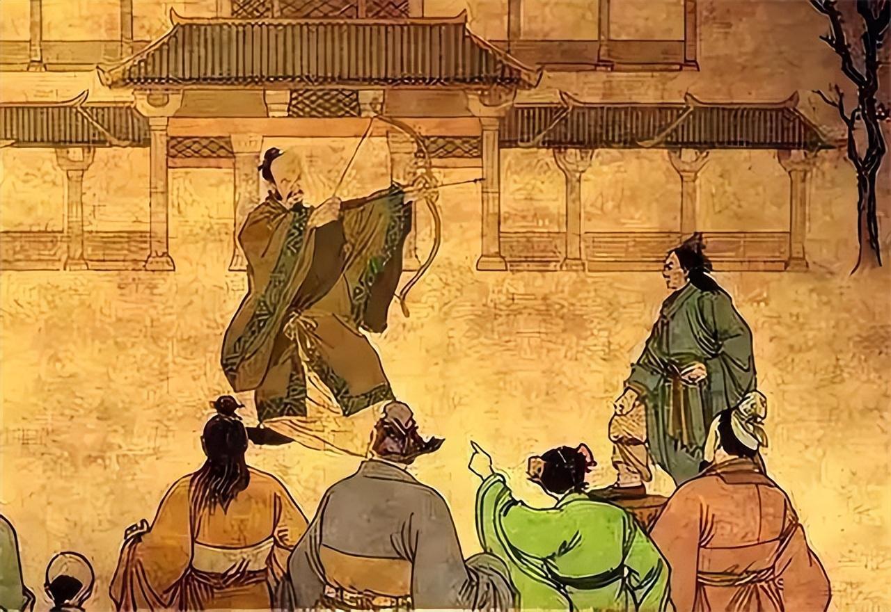 西周贵族会定期举行射礼，不只是比武，更是用来考察品德与等级的仪式。

西周的贵族