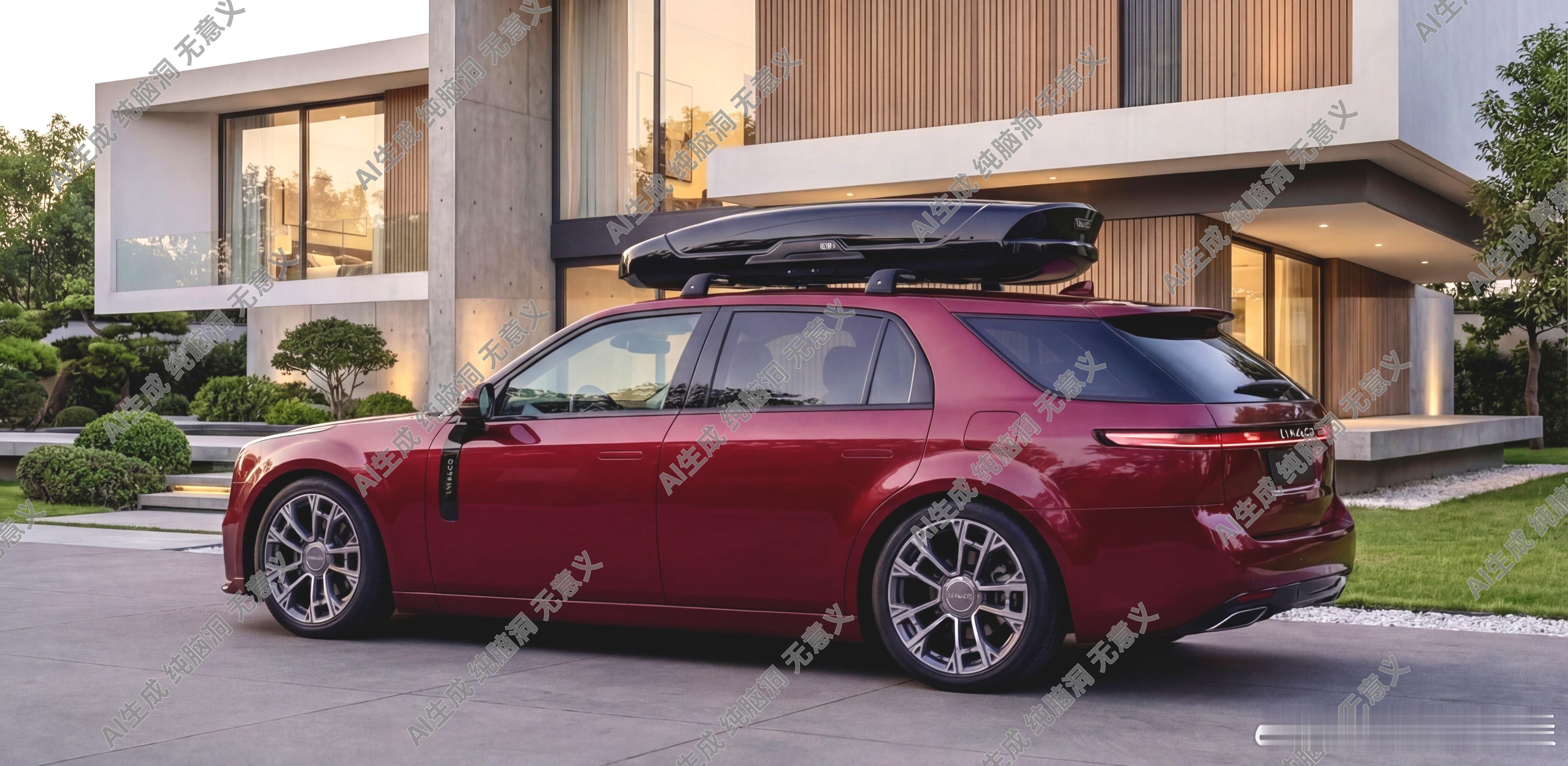 能把saab 9-5 kombi的车尾融入进去，但是这ai把车转不过来，凑活看吧