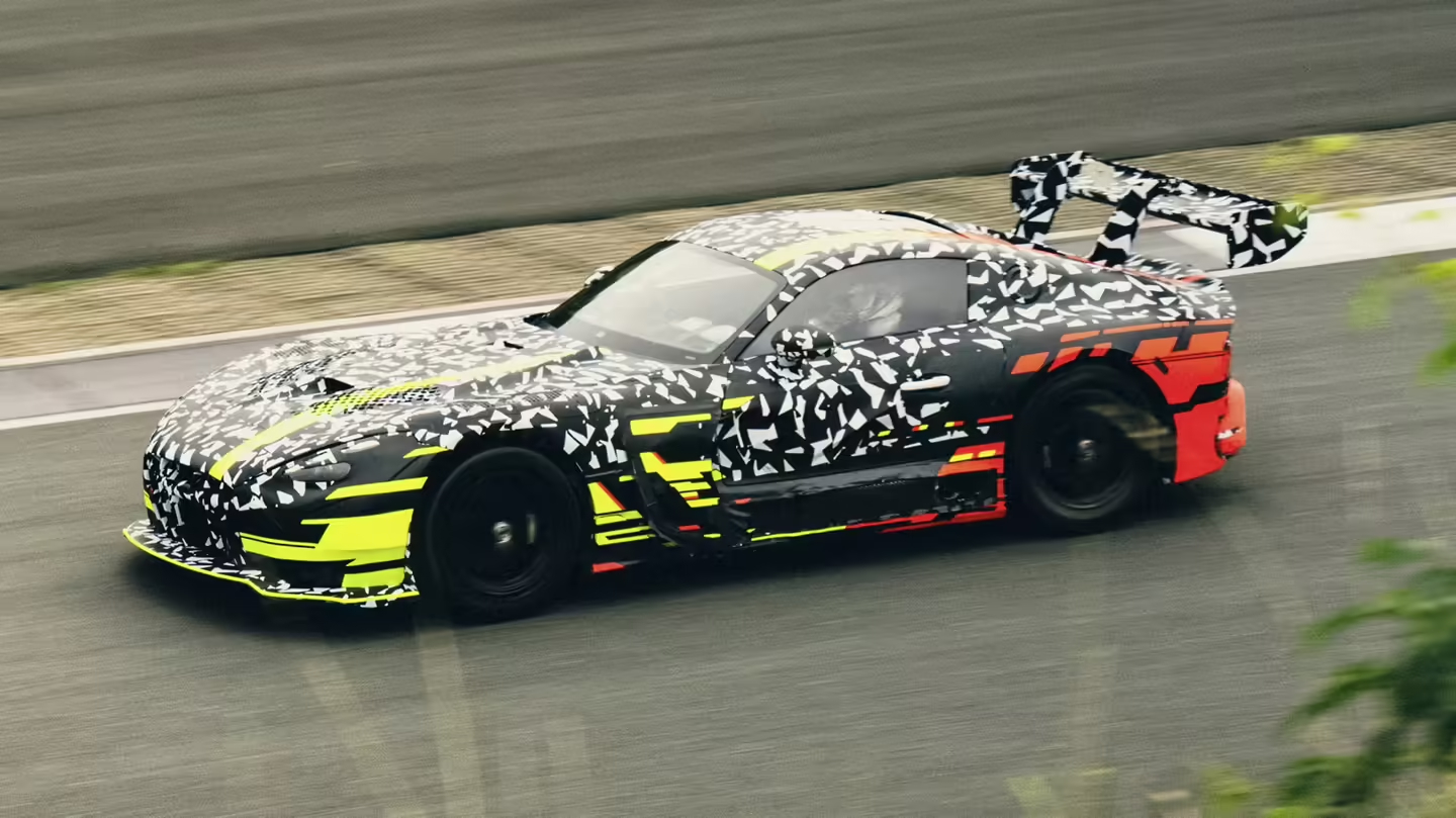 梅赛德斯-AMG公布Concept AMG GT Track Sport测试预告