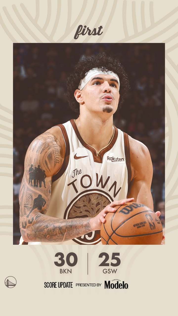 阿GUI生涯之夜，还好不是里程悲勇士战胜篮网勇士vs篮网金州勇士