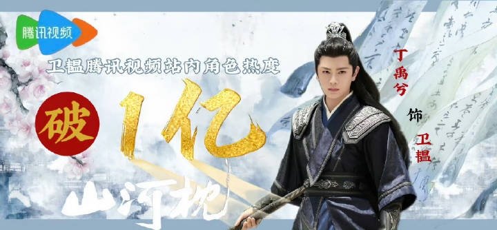 丁禹兮卫韫角色热度破亿丁禹兮卫韫热度破亿热血与破碎感拉满！丁禹兮的卫韫21小时热